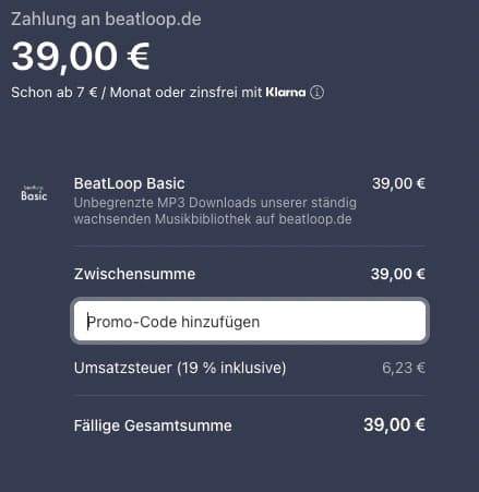 Rabatt-Gutschein beim Checkout einlösen