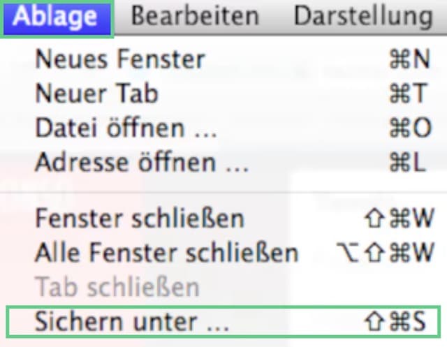 beatloop Musik mit Safari speichern
