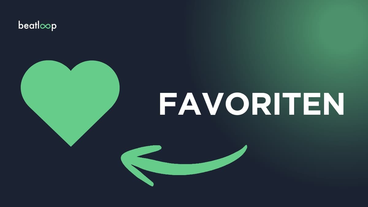 Wie speichere ich meine Lieblingstracks als Favoriten?